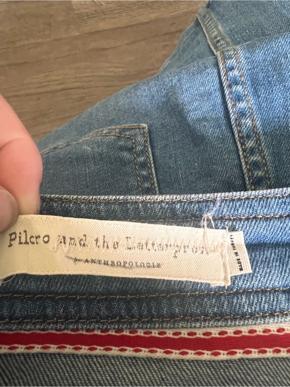 Anthropologie's Pilcro and the Letterpress line Skirt - Picture 2 of 5